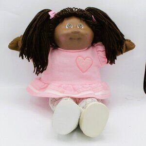 Cabbage Patch Doll Kids 1985 African American Head Mold #3 With Clothes